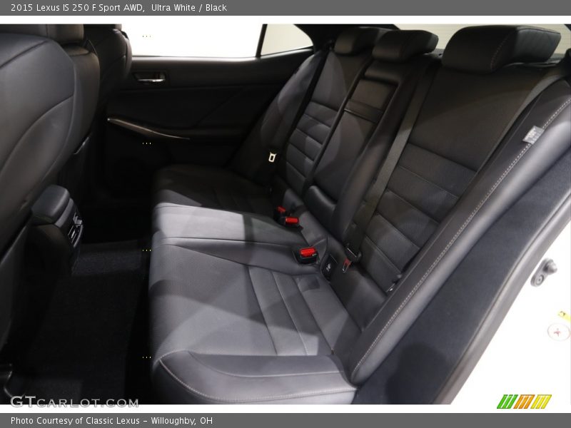 Ultra White / Black 2015 Lexus IS 250 F Sport AWD