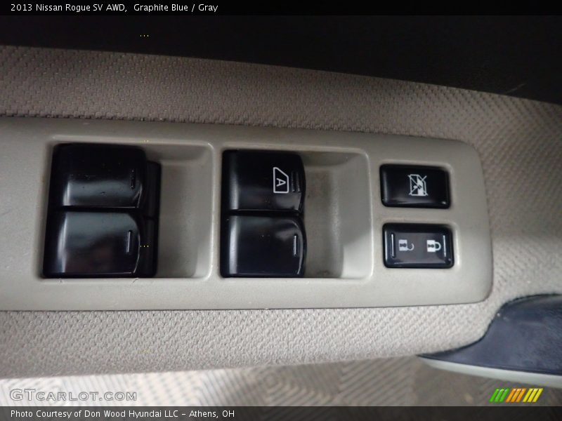 Graphite Blue / Gray 2013 Nissan Rogue SV AWD