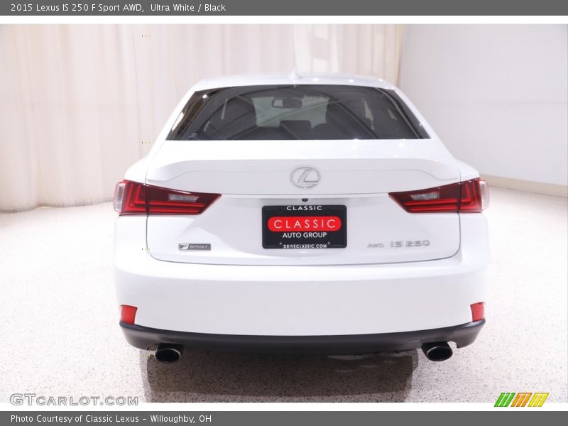 Ultra White / Black 2015 Lexus IS 250 F Sport AWD