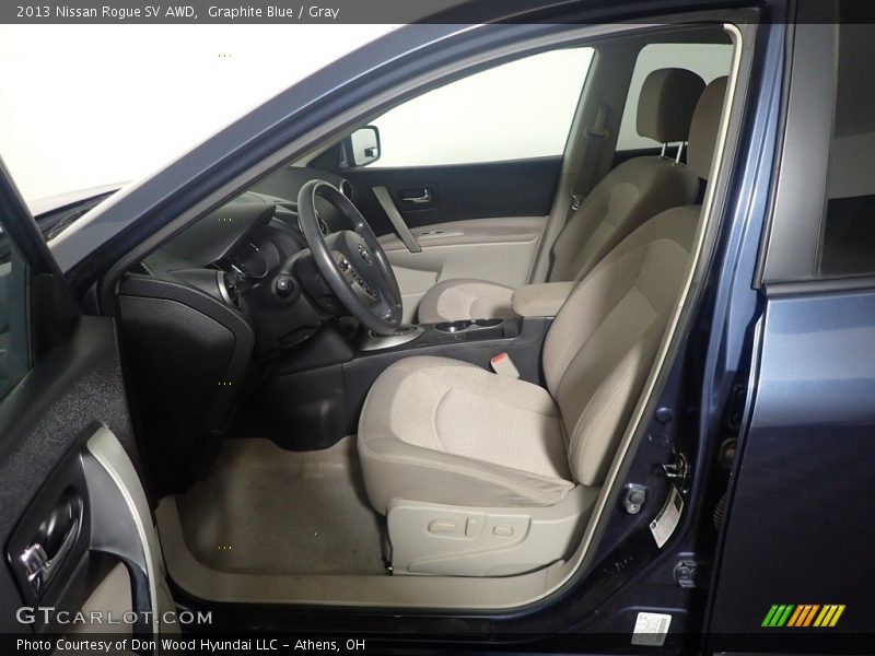 Graphite Blue / Gray 2013 Nissan Rogue SV AWD