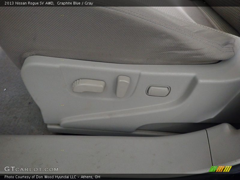Graphite Blue / Gray 2013 Nissan Rogue SV AWD