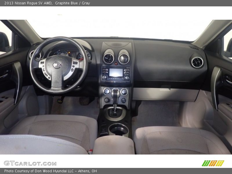 Graphite Blue / Gray 2013 Nissan Rogue SV AWD
