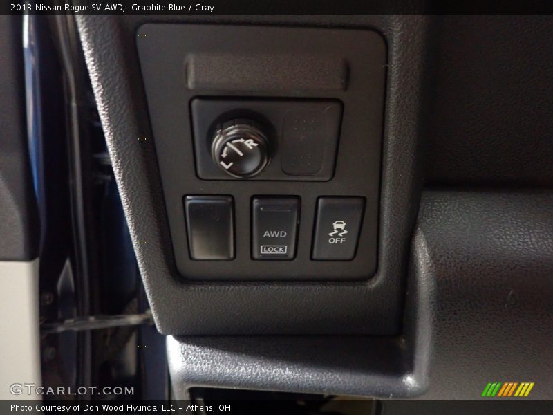 Graphite Blue / Gray 2013 Nissan Rogue SV AWD