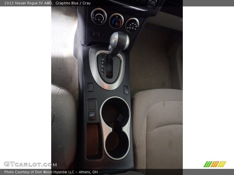 Graphite Blue / Gray 2013 Nissan Rogue SV AWD