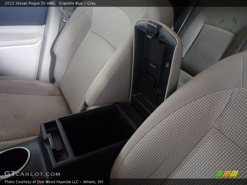 Graphite Blue / Gray 2013 Nissan Rogue SV AWD