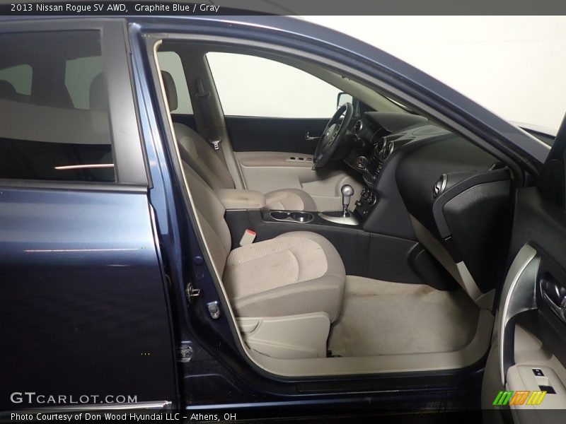Graphite Blue / Gray 2013 Nissan Rogue SV AWD
