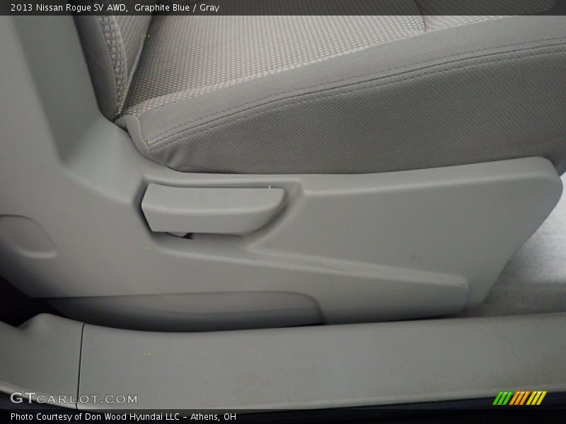Graphite Blue / Gray 2013 Nissan Rogue SV AWD