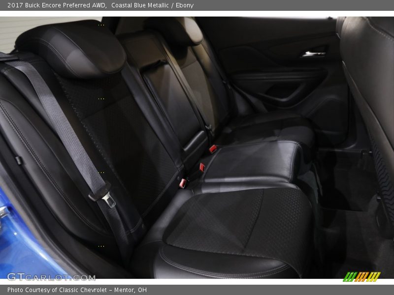 Coastal Blue Metallic / Ebony 2017 Buick Encore Preferred AWD