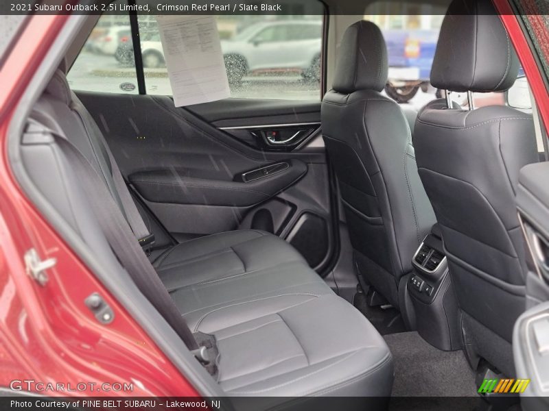 Crimson Red Pearl / Slate Black 2021 Subaru Outback 2.5i Limited
