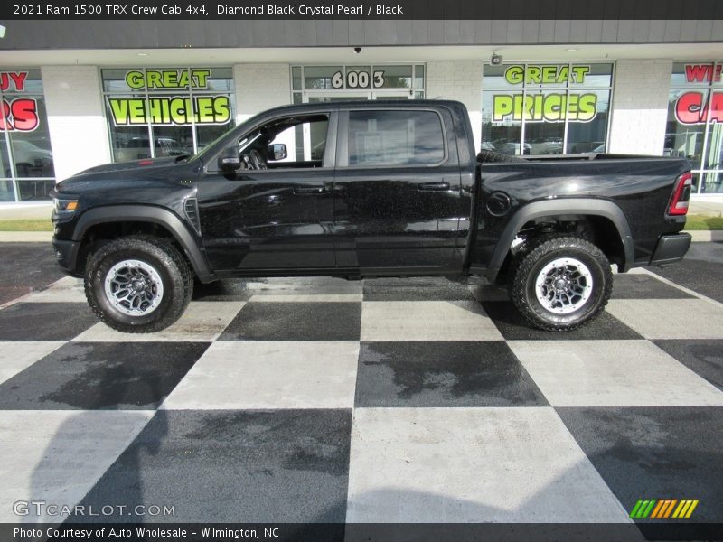 Diamond Black Crystal Pearl / Black 2021 Ram 1500 TRX Crew Cab 4x4