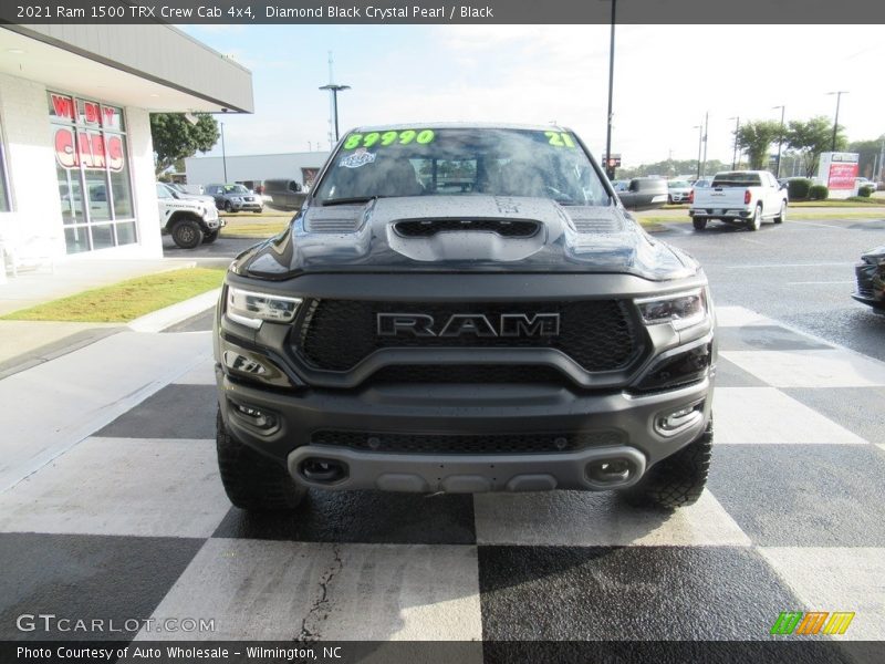 Diamond Black Crystal Pearl / Black 2021 Ram 1500 TRX Crew Cab 4x4