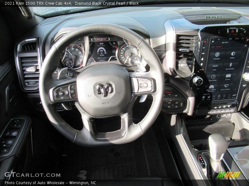 Diamond Black Crystal Pearl / Black 2021 Ram 1500 TRX Crew Cab 4x4