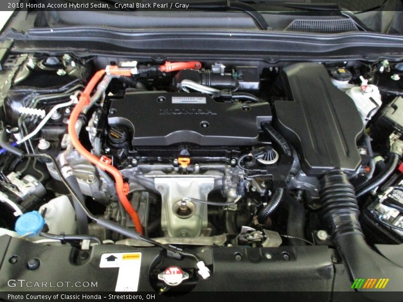  2018 Accord Hybrid Sedan Engine - 2.0 Liter DOHC 16-Valve VTEC 4 Cylinder Gasoline/Electric Hybrid