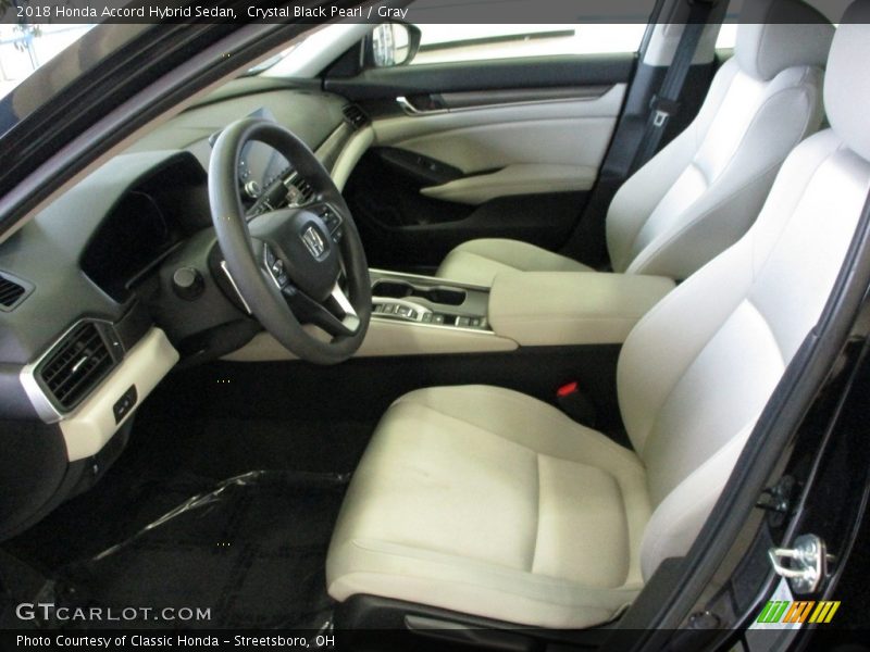 Front Seat of 2018 Accord Hybrid Sedan