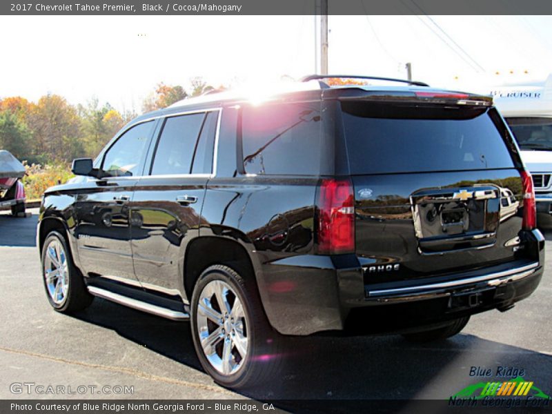 Black / Cocoa/Mahogany 2017 Chevrolet Tahoe Premier