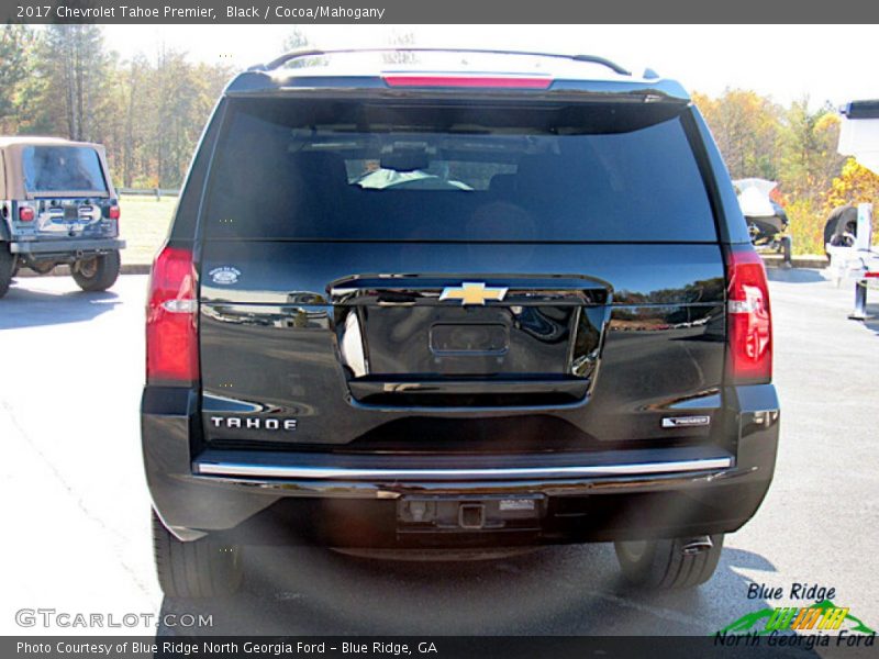 Black / Cocoa/Mahogany 2017 Chevrolet Tahoe Premier