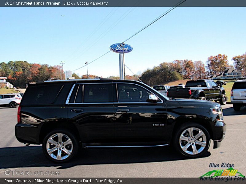 Black / Cocoa/Mahogany 2017 Chevrolet Tahoe Premier