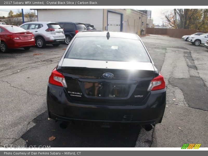 Crystal Black Silica / Carbon Black 2017 Subaru WRX Limited
