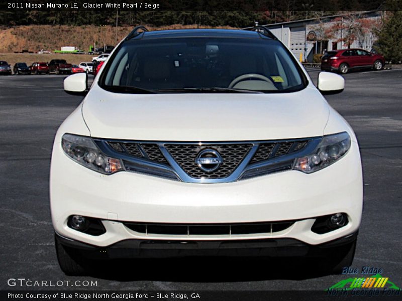 Glacier White Pearl / Beige 2011 Nissan Murano LE