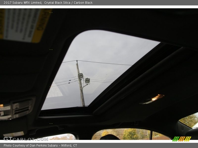 Crystal Black Silica / Carbon Black 2017 Subaru WRX Limited