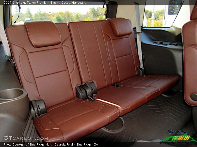 Rear Seat of 2017 Tahoe Premier