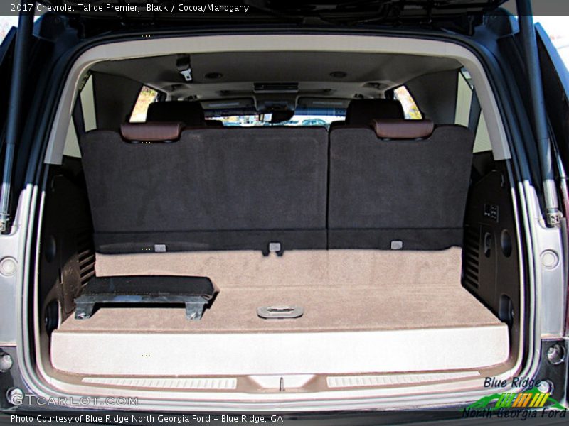  2017 Tahoe Premier Trunk