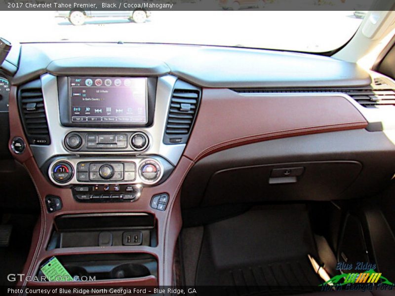 Black / Cocoa/Mahogany 2017 Chevrolet Tahoe Premier