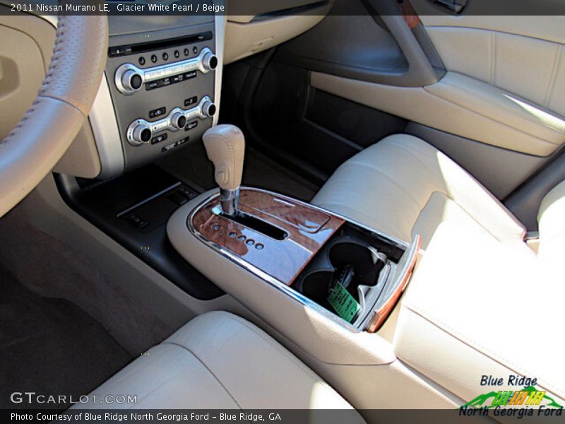 Glacier White Pearl / Beige 2011 Nissan Murano LE