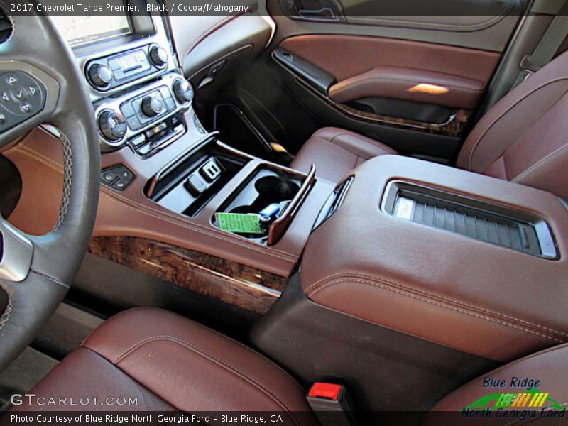 Black / Cocoa/Mahogany 2017 Chevrolet Tahoe Premier