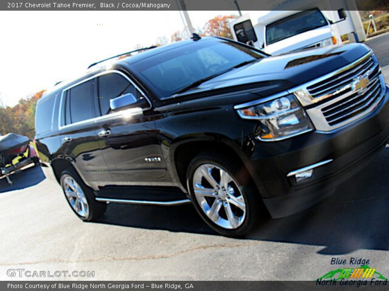 Black / Cocoa/Mahogany 2017 Chevrolet Tahoe Premier
