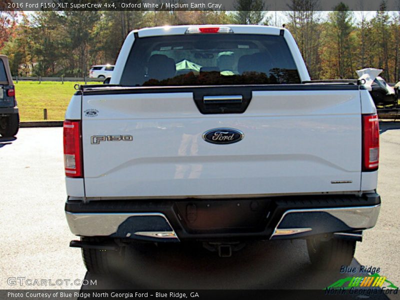 Oxford White / Medium Earth Gray 2016 Ford F150 XLT SuperCrew 4x4