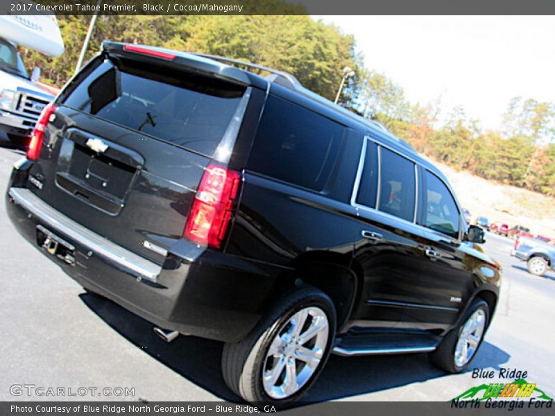 Black / Cocoa/Mahogany 2017 Chevrolet Tahoe Premier
