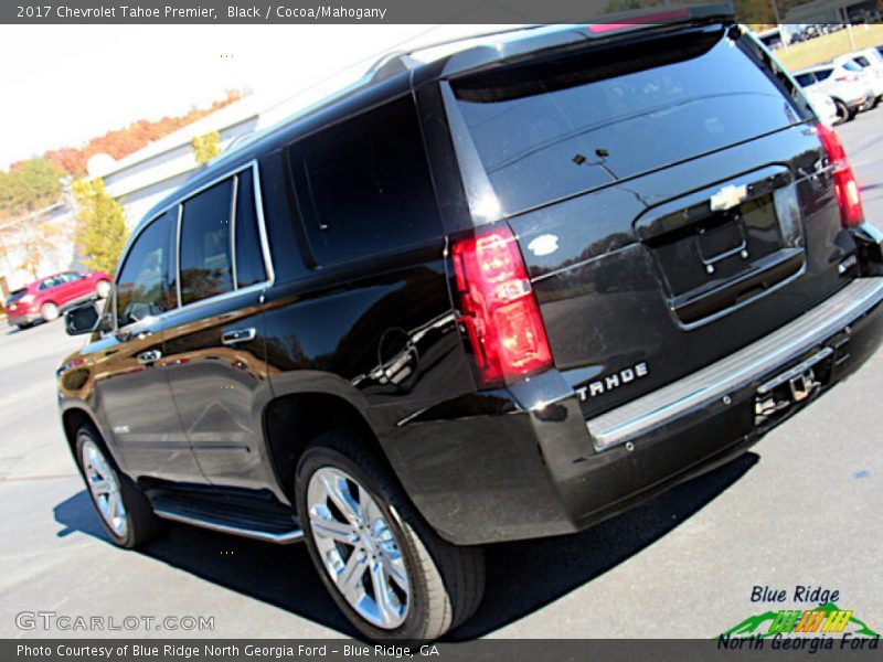 Black / Cocoa/Mahogany 2017 Chevrolet Tahoe Premier