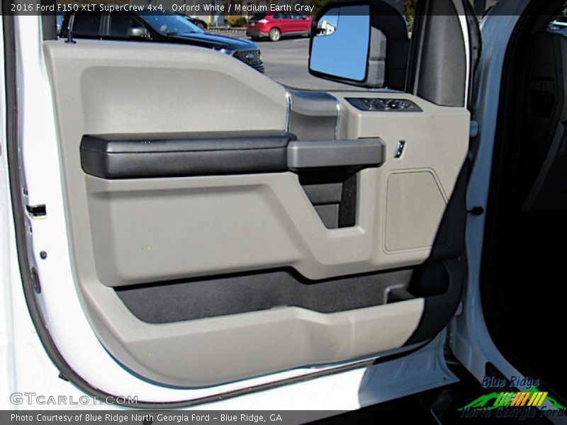 Oxford White / Medium Earth Gray 2016 Ford F150 XLT SuperCrew 4x4