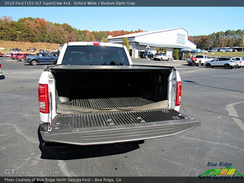 Oxford White / Medium Earth Gray 2016 Ford F150 XLT SuperCrew 4x4
