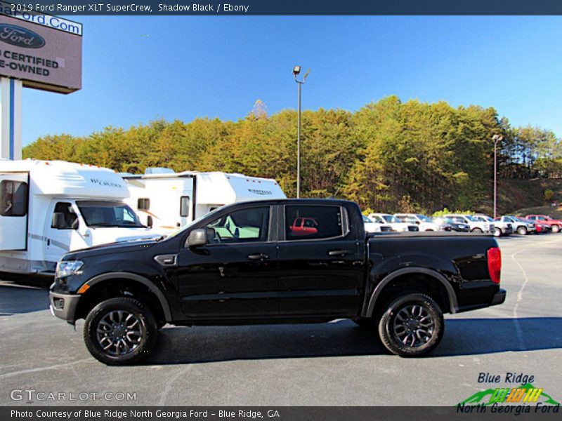 Shadow Black / Ebony 2019 Ford Ranger XLT SuperCrew