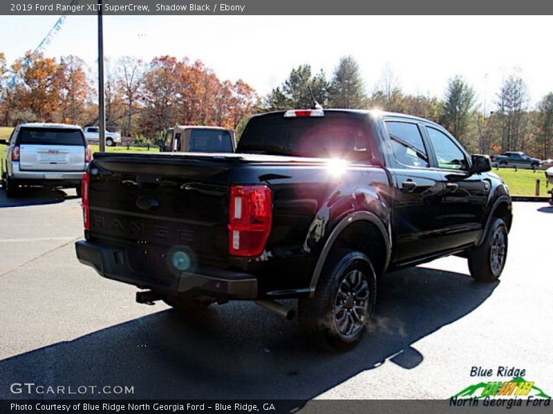 Shadow Black / Ebony 2019 Ford Ranger XLT SuperCrew