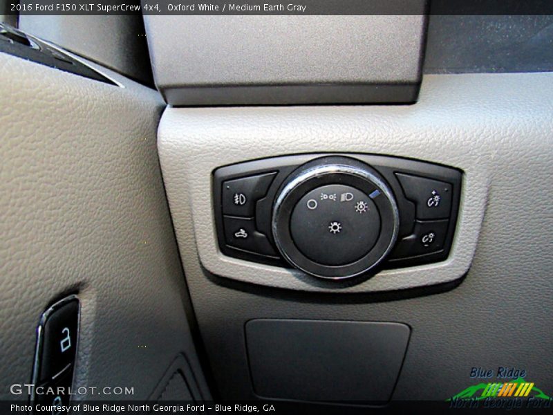 Oxford White / Medium Earth Gray 2016 Ford F150 XLT SuperCrew 4x4