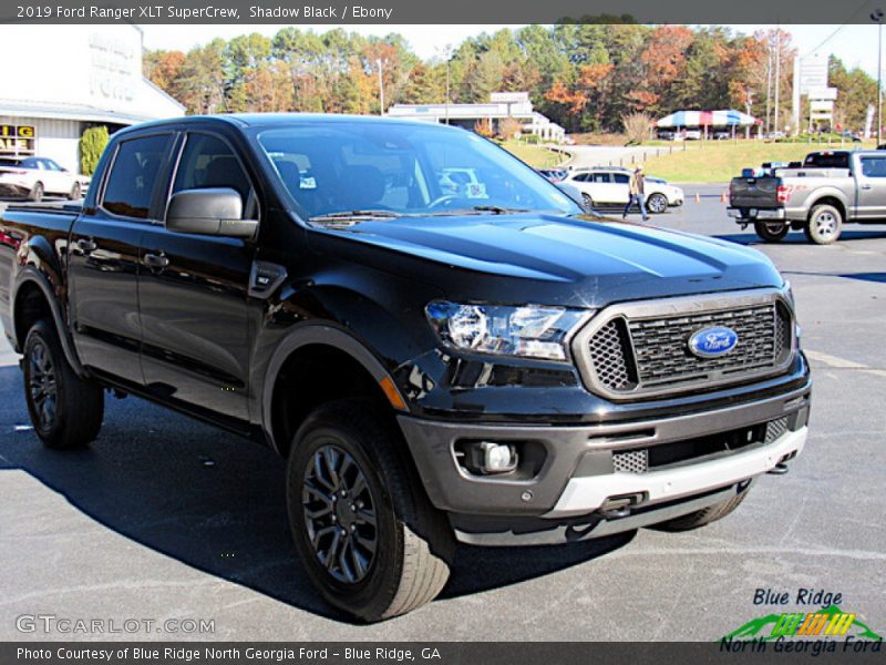 Shadow Black / Ebony 2019 Ford Ranger XLT SuperCrew