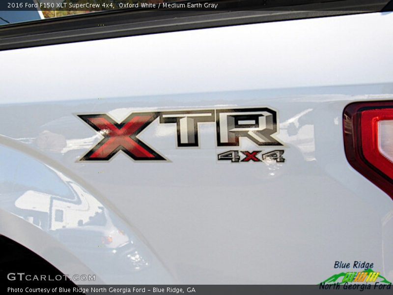 Oxford White / Medium Earth Gray 2016 Ford F150 XLT SuperCrew 4x4
