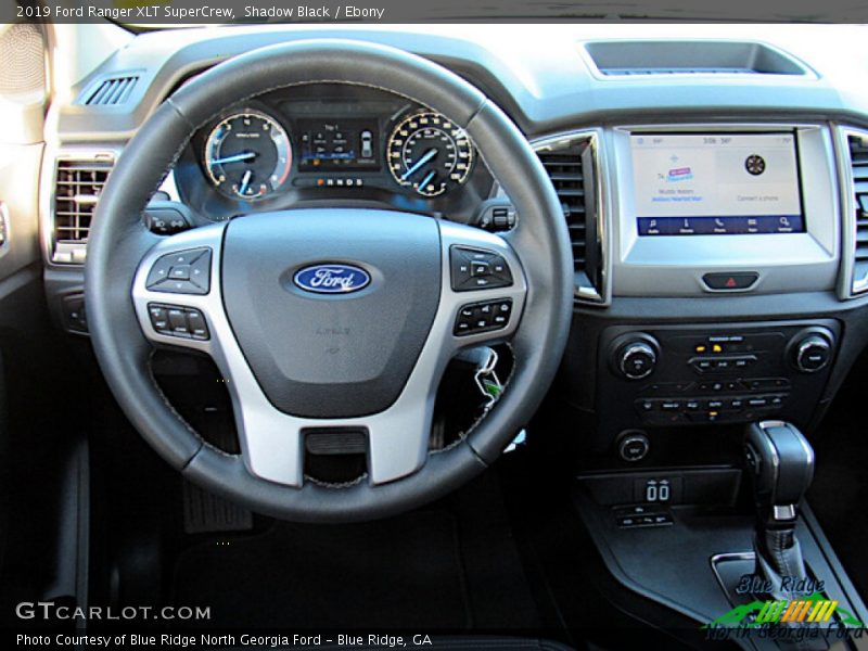 Shadow Black / Ebony 2019 Ford Ranger XLT SuperCrew