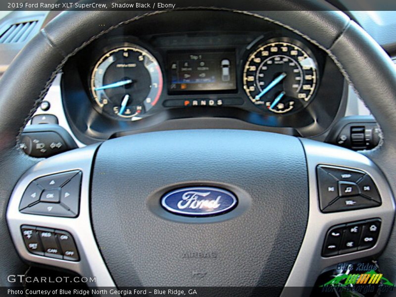 Shadow Black / Ebony 2019 Ford Ranger XLT SuperCrew