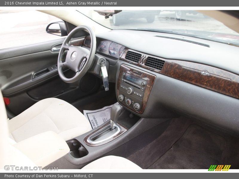 Dashboard of 2016 Impala Limited LS