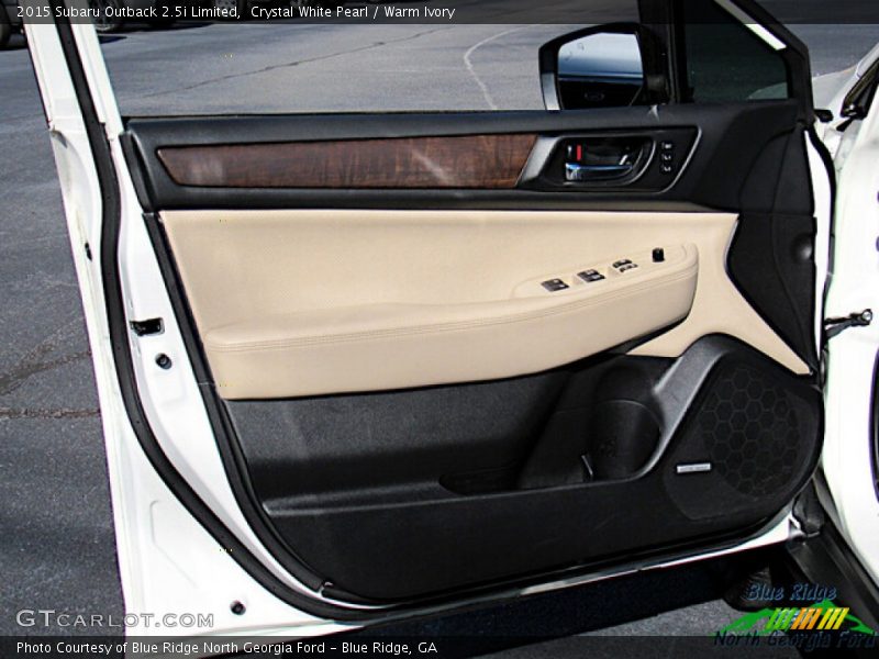 Door Panel of 2015 Outback 2.5i Limited