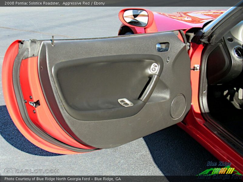 Aggressive Red / Ebony 2008 Pontiac Solstice Roadster