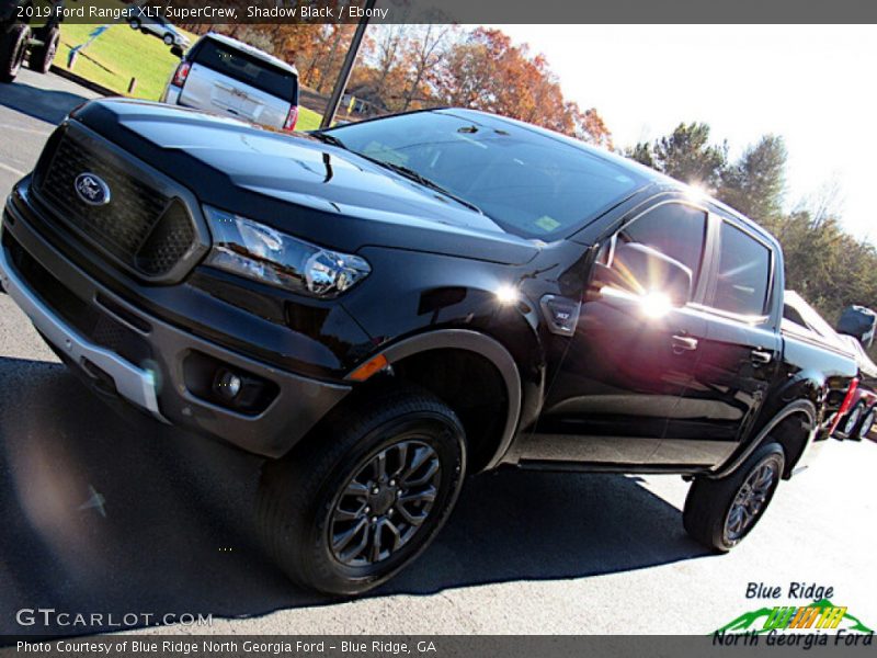 Shadow Black / Ebony 2019 Ford Ranger XLT SuperCrew