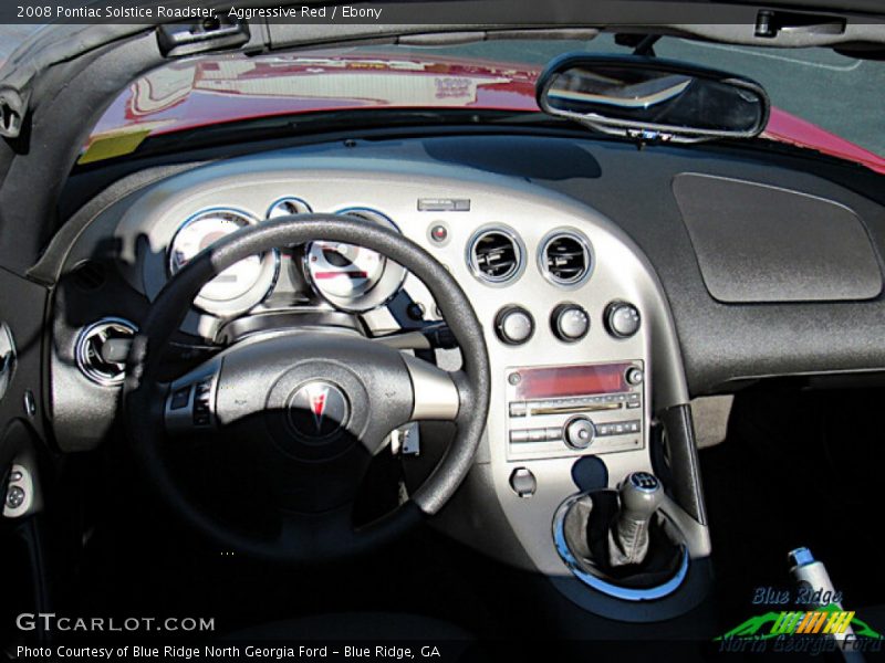 Aggressive Red / Ebony 2008 Pontiac Solstice Roadster