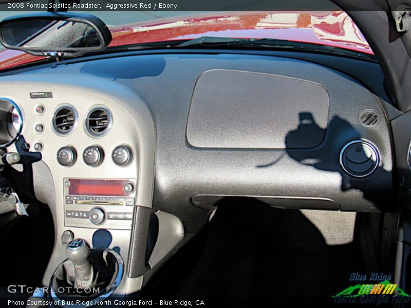 Aggressive Red / Ebony 2008 Pontiac Solstice Roadster
