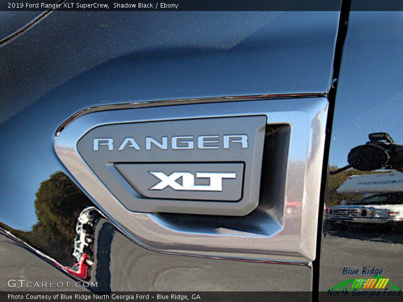 Shadow Black / Ebony 2019 Ford Ranger XLT SuperCrew