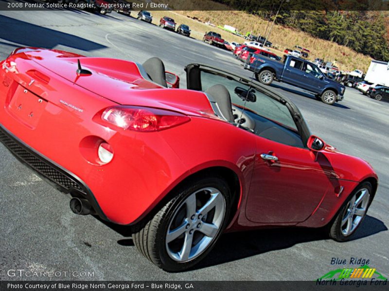 Aggressive Red / Ebony 2008 Pontiac Solstice Roadster